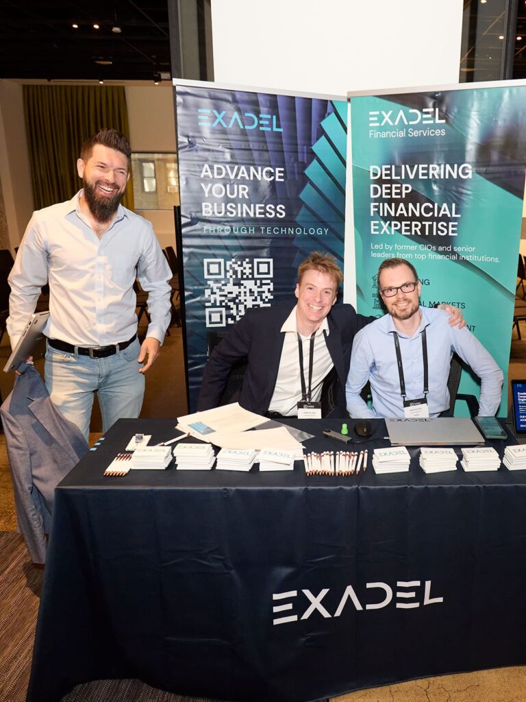 Exhibition floor during finance conference at Convene Convene 360 Madison, 2026